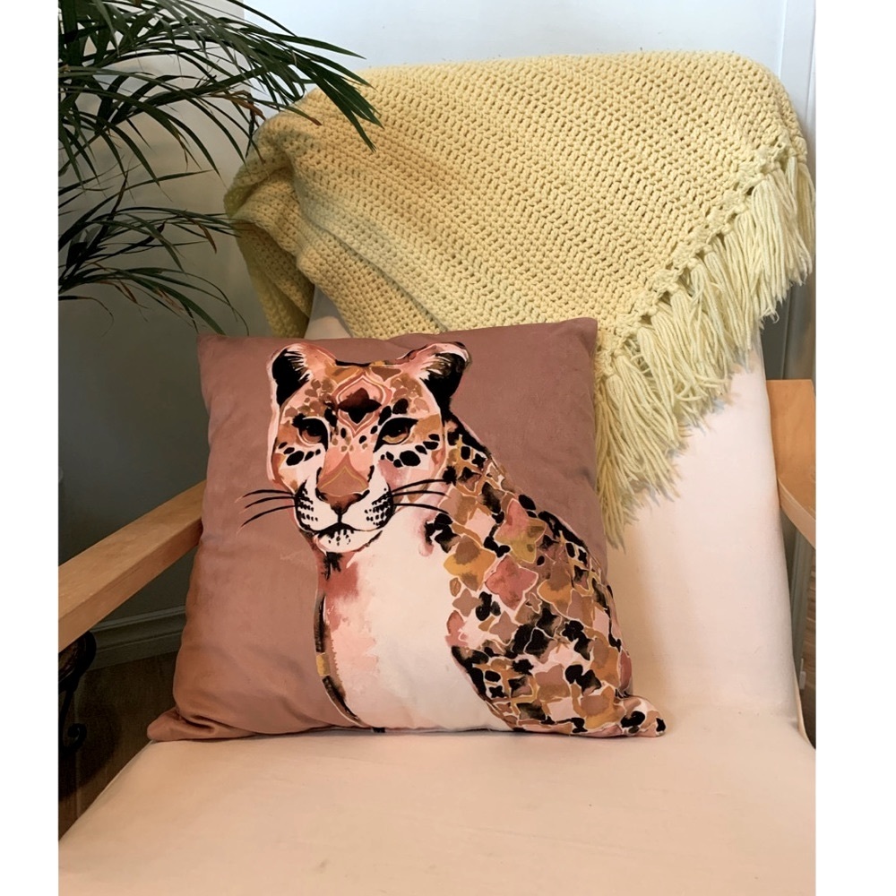 COPY - Super soft Queen of the Jungle throw pillow